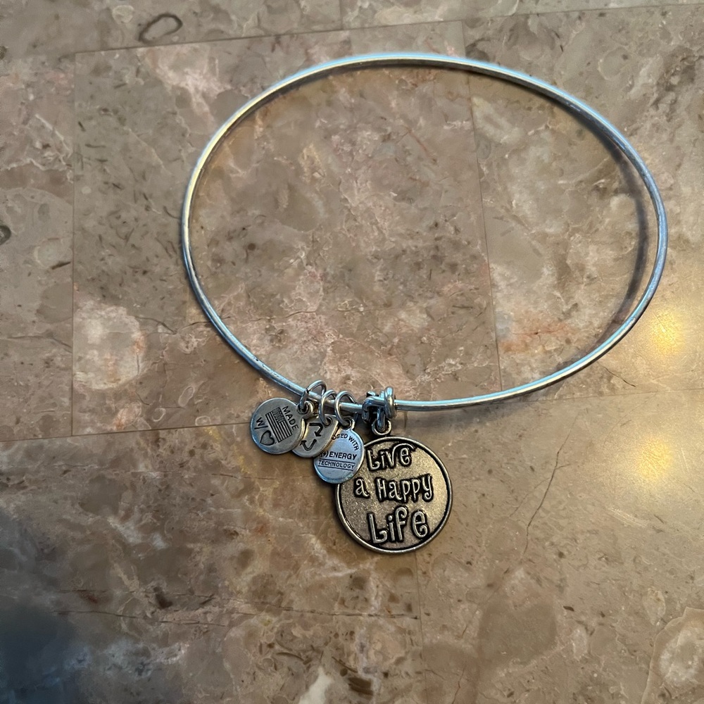Live a Happy Life Alex and Ani Bracelet